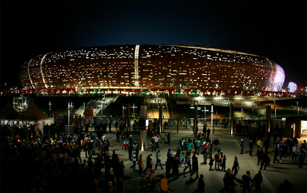 Soccer City de nuit